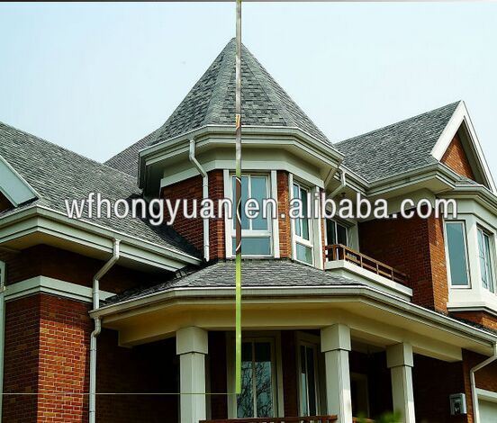 Grey Laminated Type Roofing Asphalt Shingles