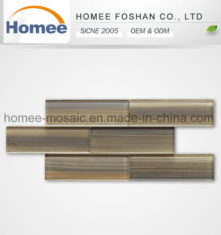 Glass Mirror Standard Mosaic Glass Subway Tile Sheet