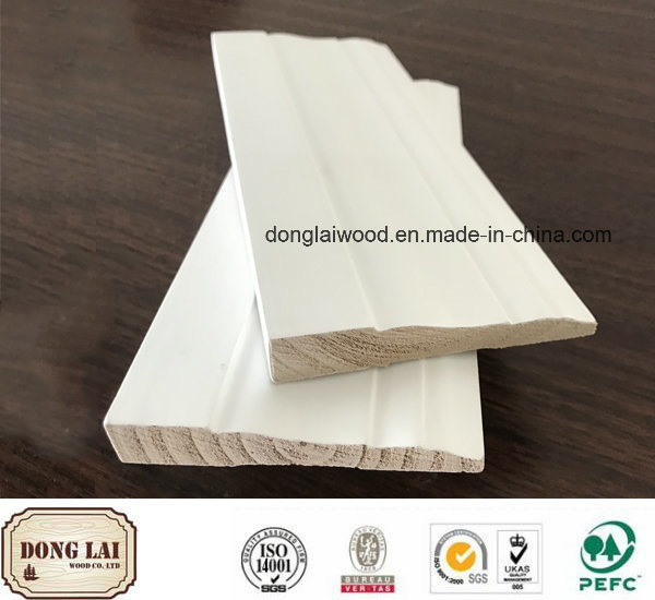 Villa White Wall Decor Wood Mould