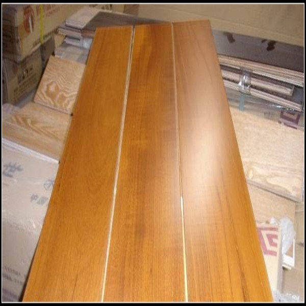 Natural Color Engineered Teak Wooden Flooring