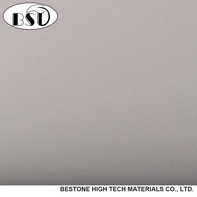 High Purity Popular Light Grey Artificial Quartz Stone