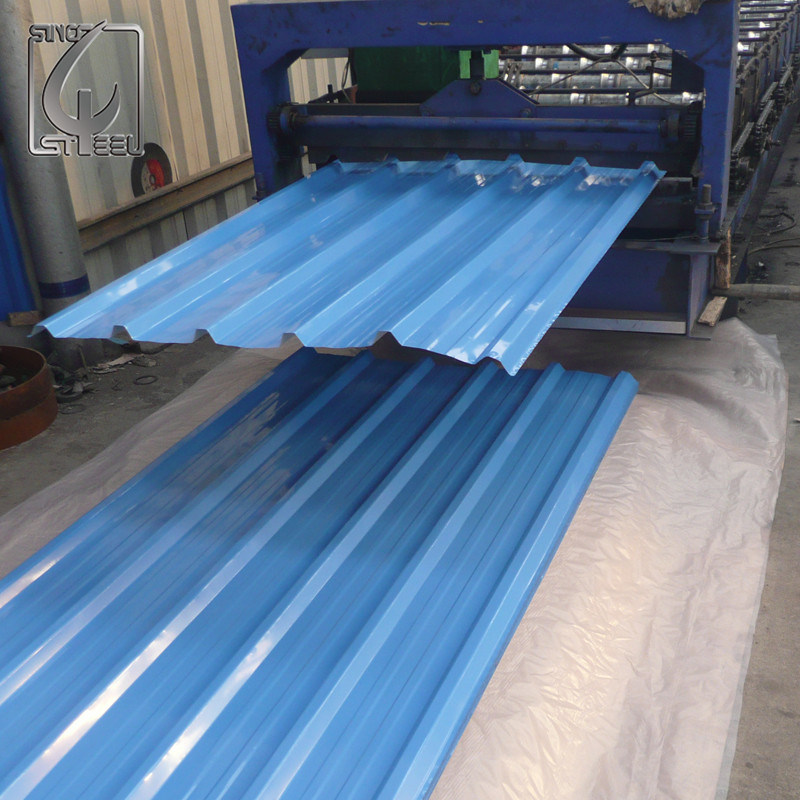 Hot Dipped Galvanized Corrugated Roofing Sheet Tile for Roof Building Material