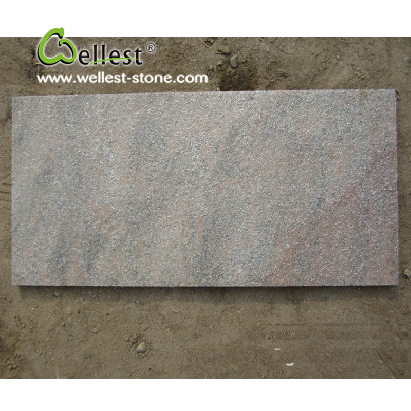 Flamed Pink Quartzite Paving Stone