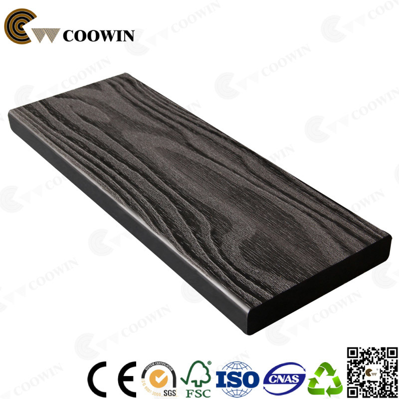 Outdoor Non Slip Waterproof WPC Decking Floor