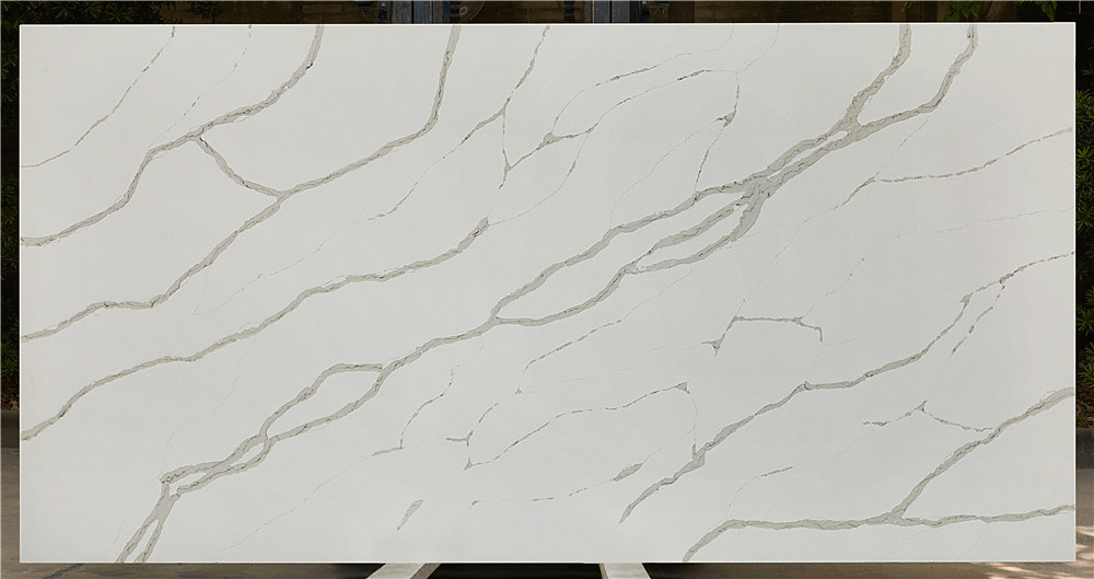 Calacatta White 04 Vm-161023 High Quality Artificial Calacatta Quartz