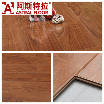 Low Price Laminate MDF Flooring with Environment-Friendly (AD312)