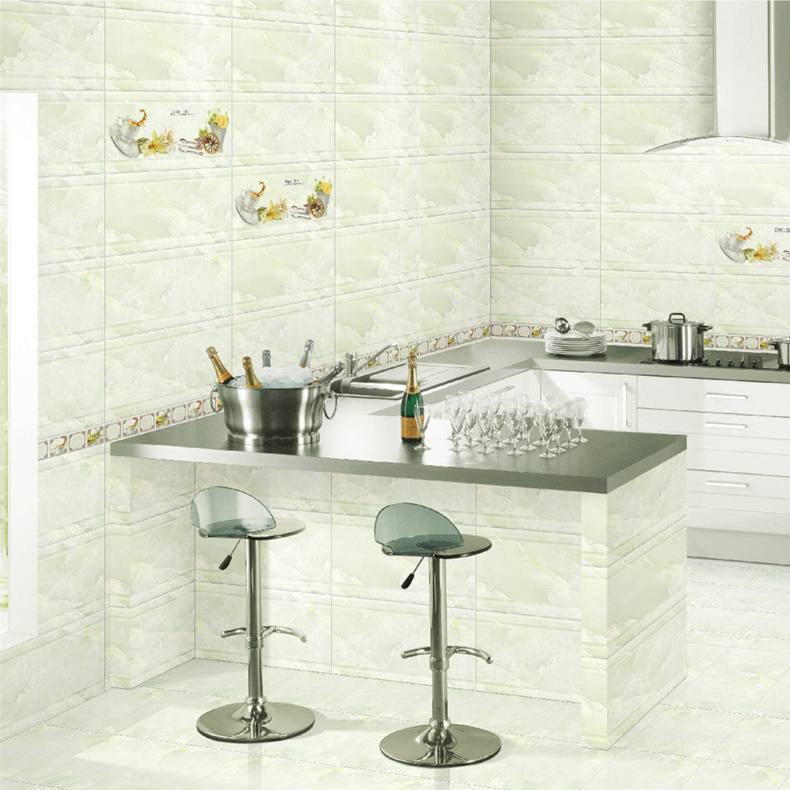 300X600mm Glazed Interior Ceramic Wall Tile for Home Decoration (6802)