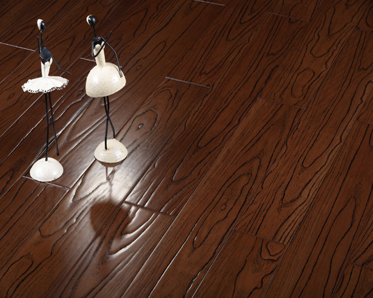 Nterior Strong Durability Solid Kasai Wooden Flooring