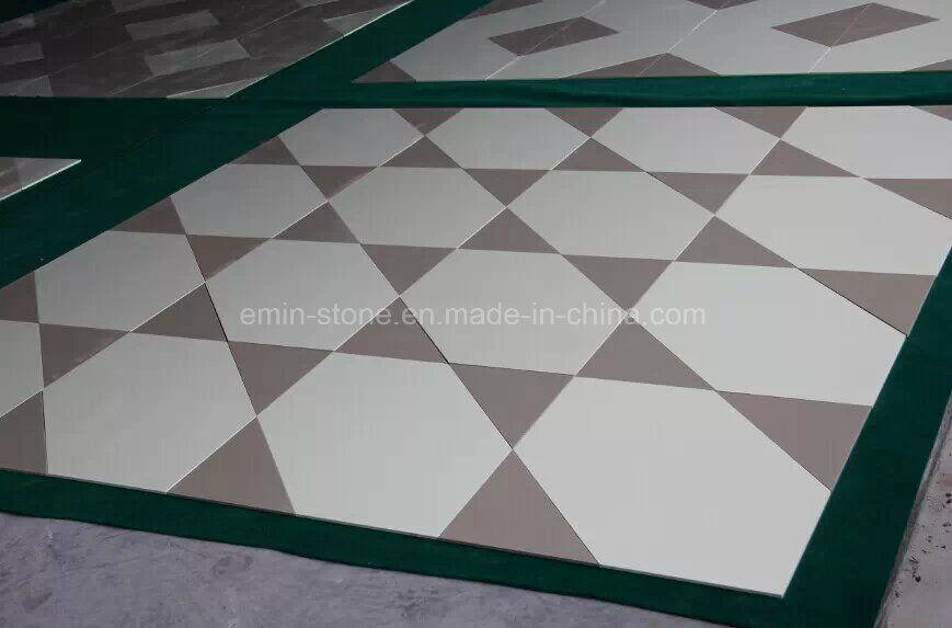 Water Jet Flooring Parquet Nano Crystallized Stone Tile