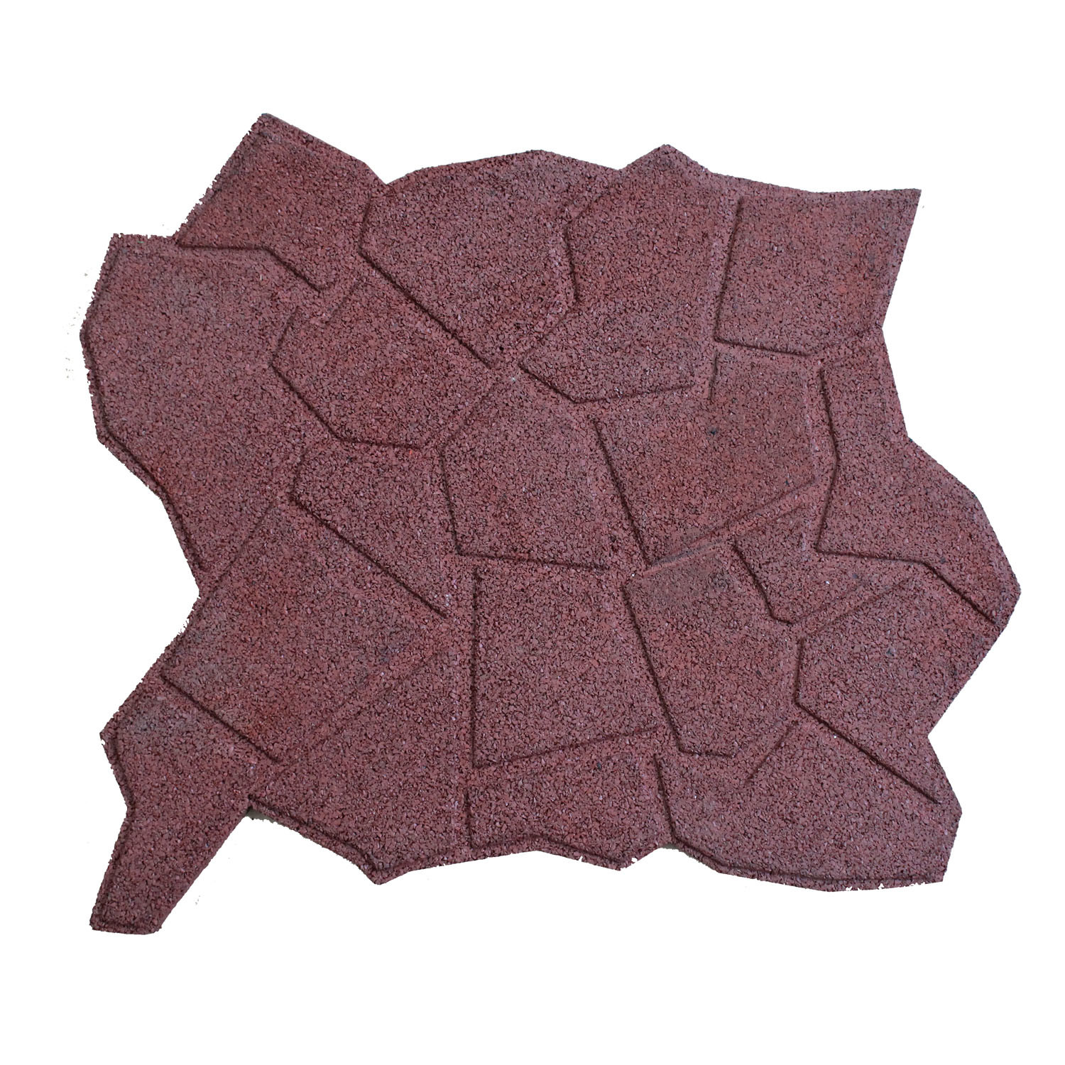 Factory Price Interlocking Colorful Outdoor Sports Rubber Floor Tile with En1177 Certificate