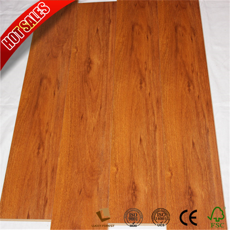 12mm Molding Preessed U Laminate Flooring High Glossy