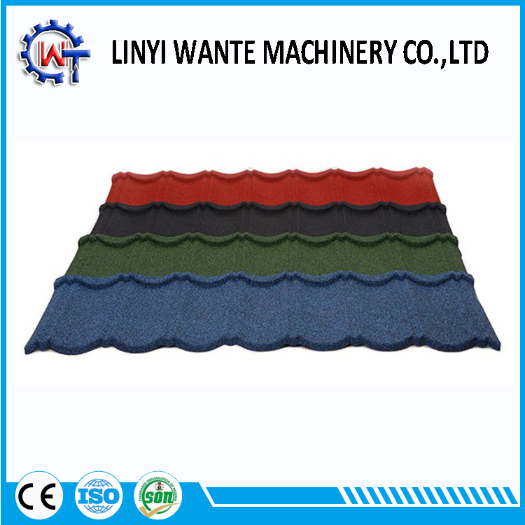 Wante Aluminum Zinc Steel Roof Construction Tiles