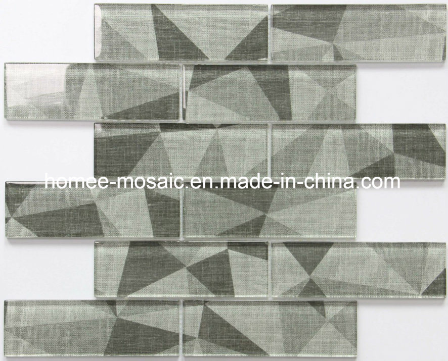 Grey Kitchen Wall Tile Backsplash Mosaic Glass Decoration Mosaic Tiles