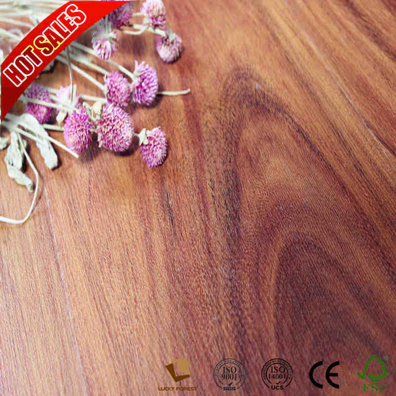 Export Philippines Australia Teak Laminate Wood Flooring 8mm