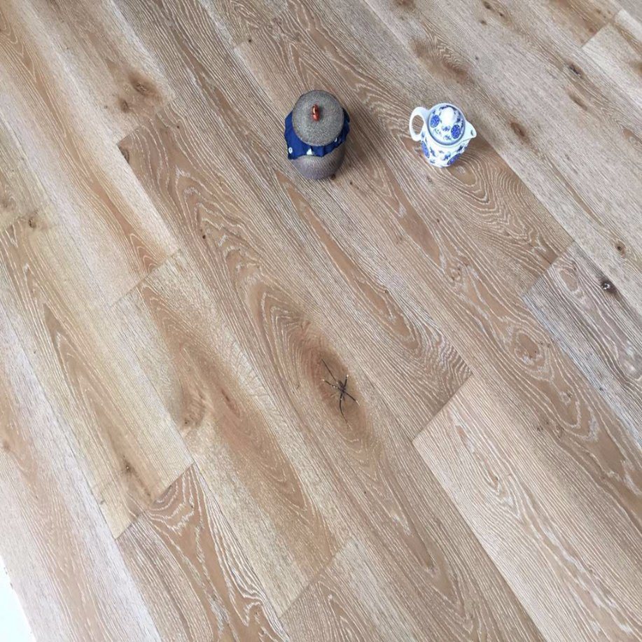 Household/Commercial White Oiled Brushed Engineered Oak Wood Flooring