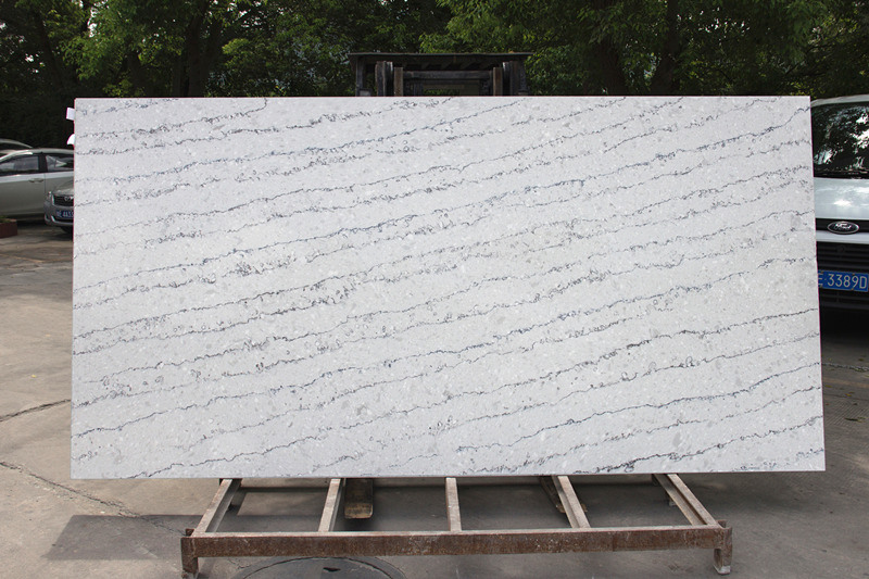 Wooden Gray Quartz Xma9190-Slabs