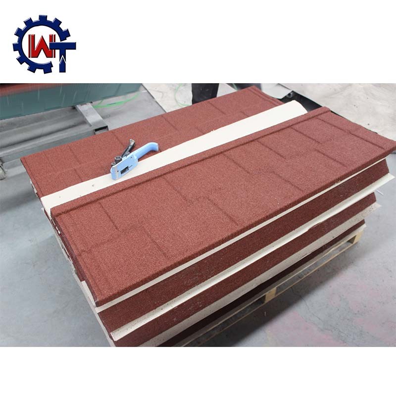 Chinese Supplier Colorful Sand Coated Steel Roof Tiles