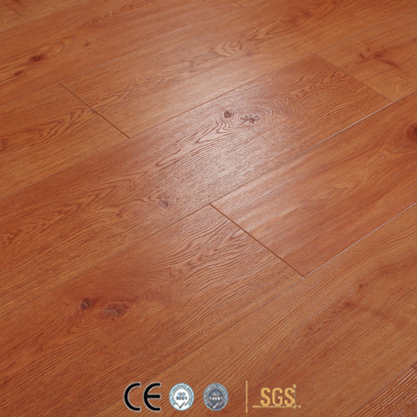 12mm Oak Arc Click HDF Laminated Flooring