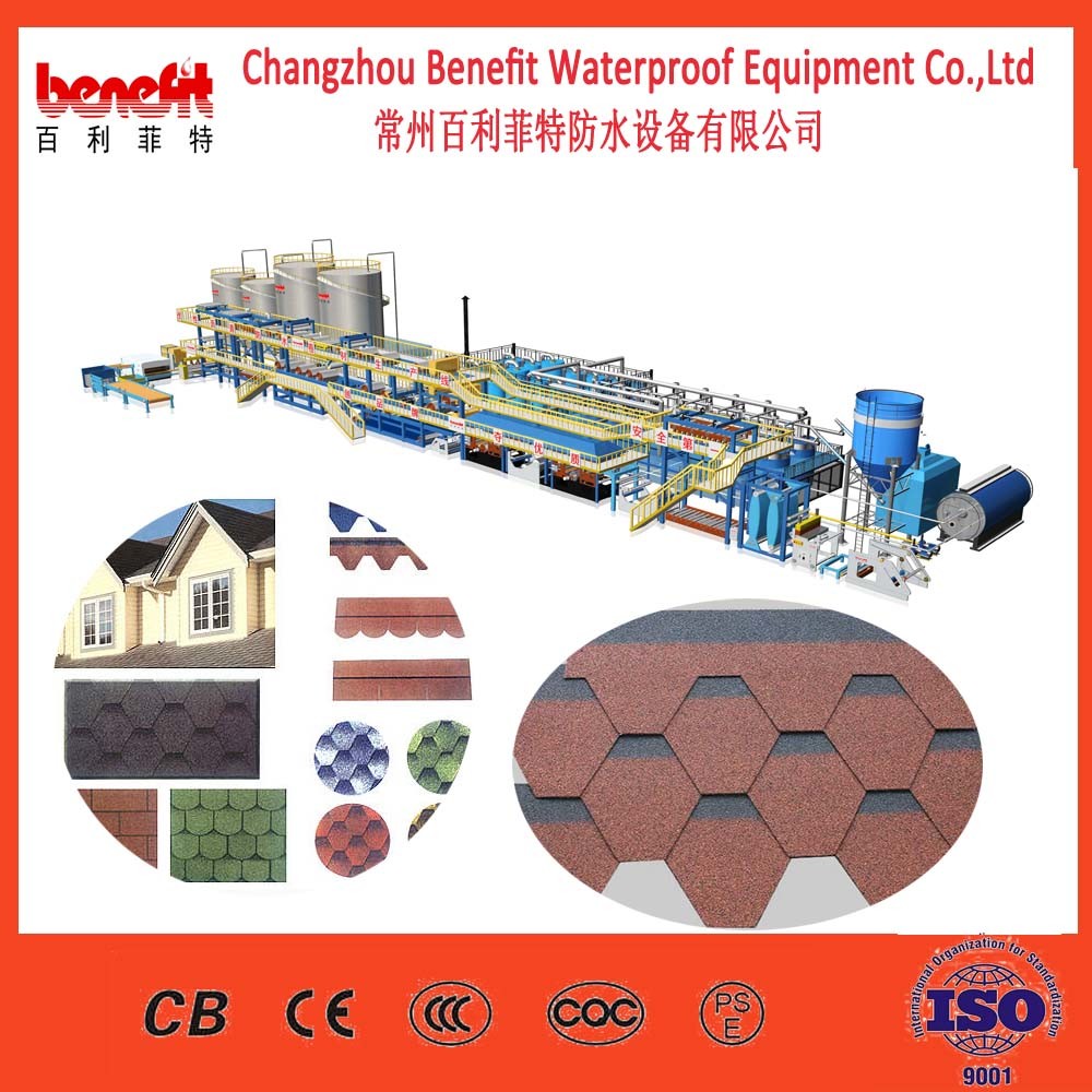 Asphalt Shingles Production Line for Roof