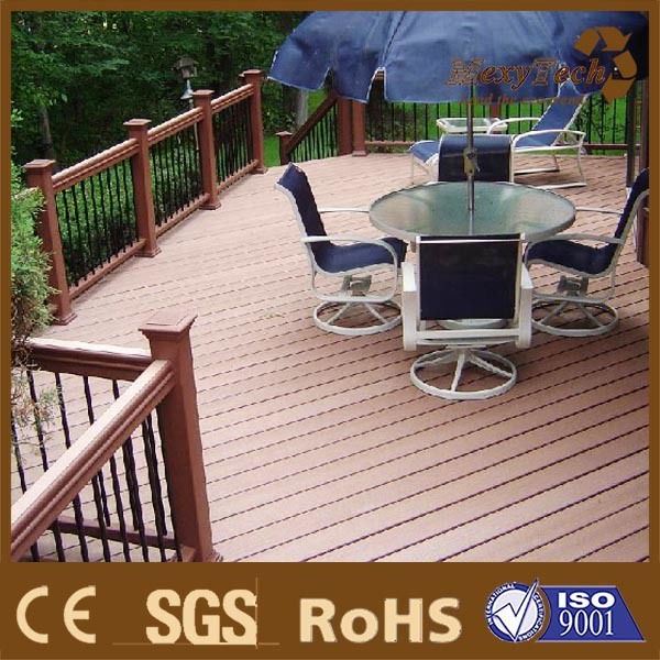 Hot Sale Outdoor Flooring Plastic Wood WPC Composite Decking