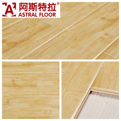 8mm&12mm High Gloss Surface (U-Groove) Laminate Flooring (AS6618)