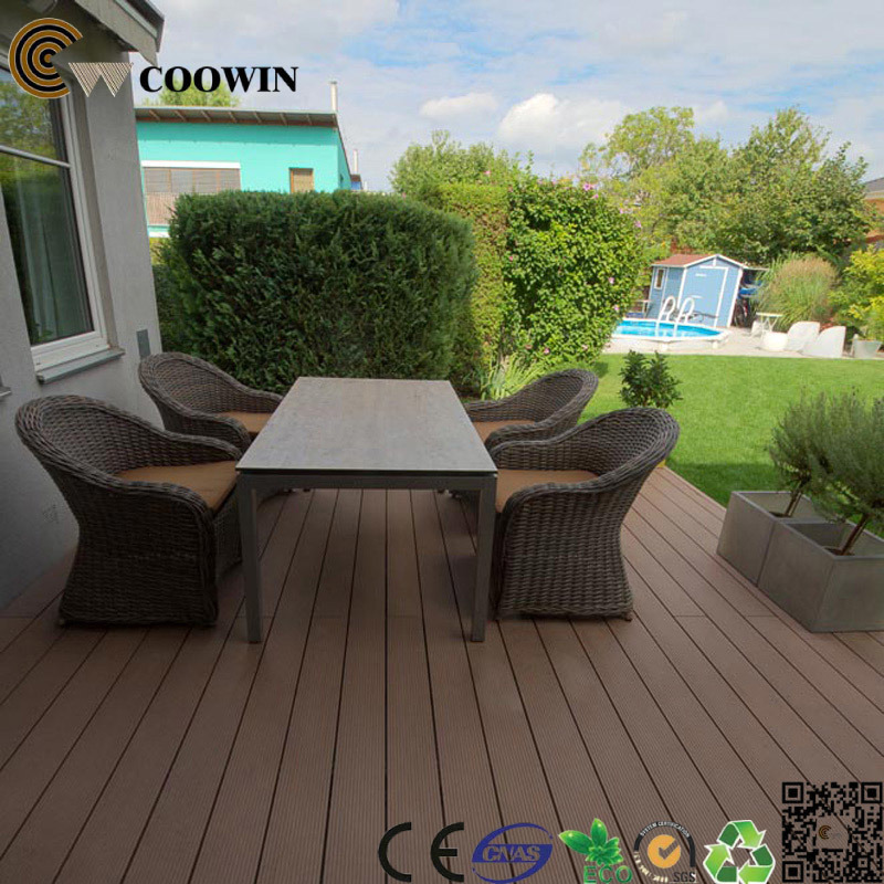 Wood Plastic Composite Decking Floor (TS-01)