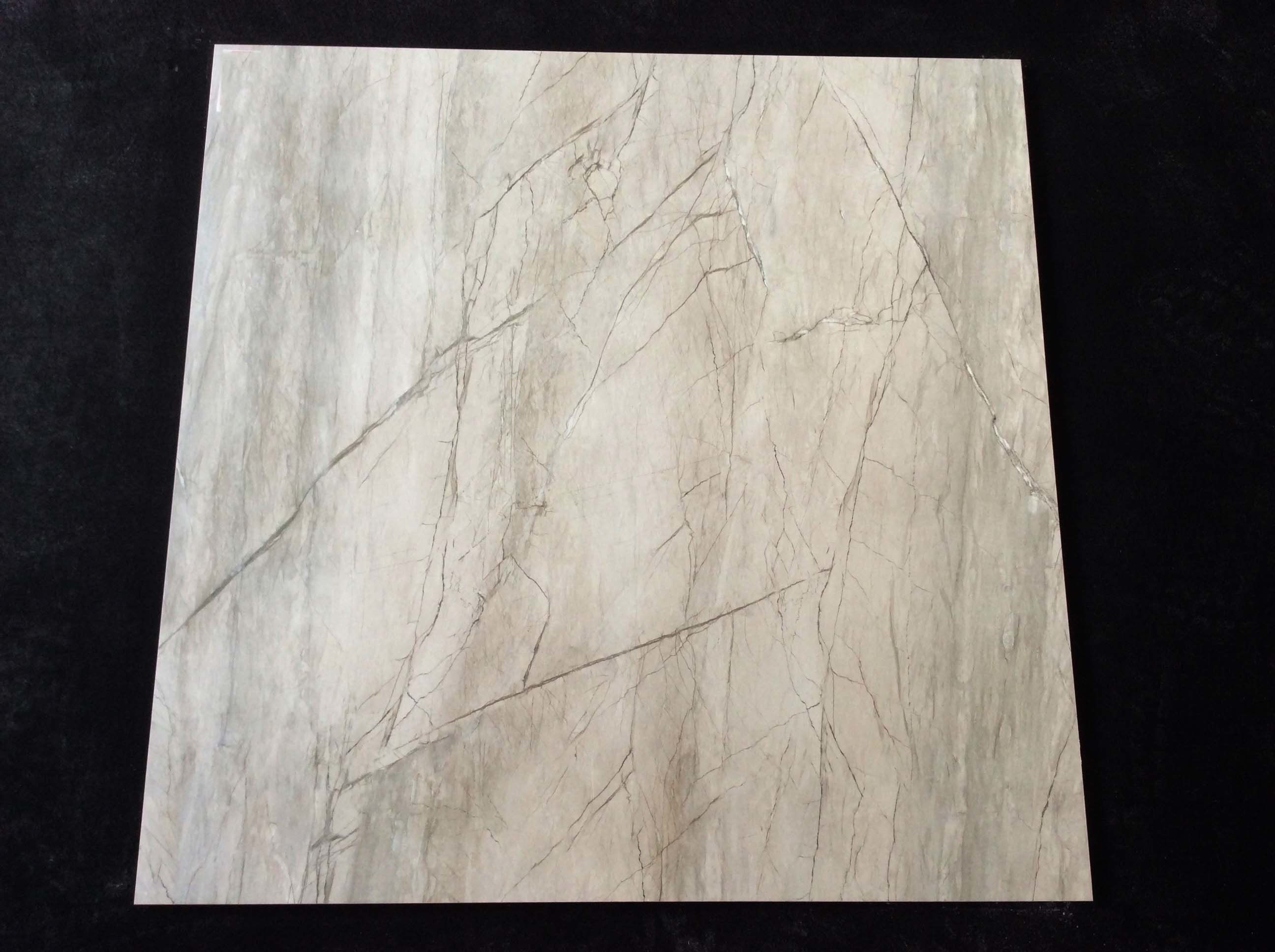 Building Material Floor Tile, Porcelain Tile, Glazed Polished Porcelain Marble Copy Floor Tile, Marble Floor Tile for Home Decoration, Project