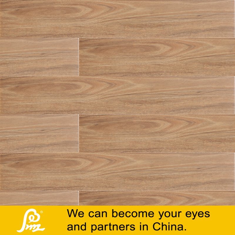 Wood Look Rustic Porcelain Tile for Floor and Wall