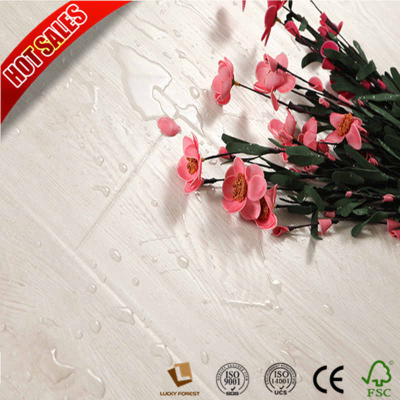 8mm 12mm Ez Plank Laminate Flooring Teak Wood