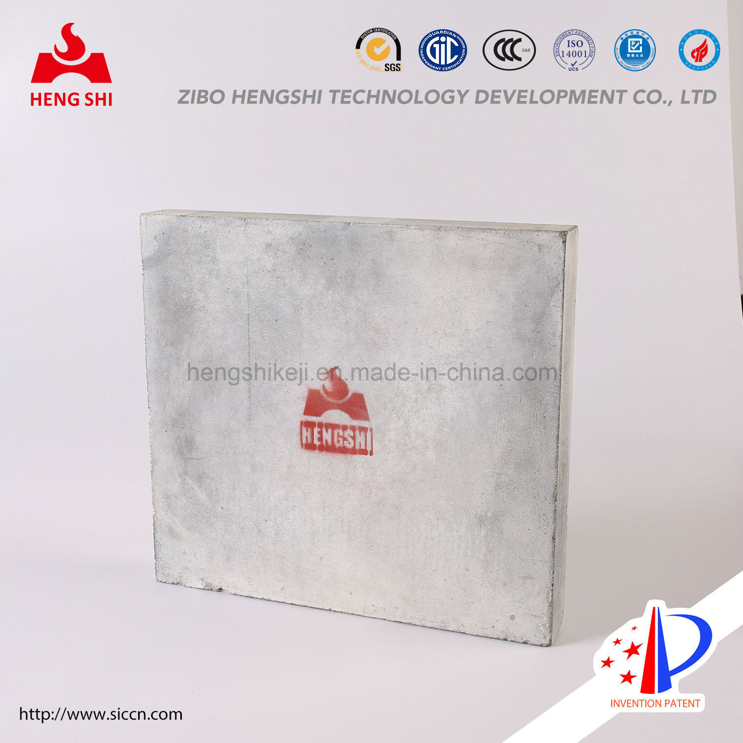 Silicon Nitride Bonded Silicon Carbide Brick Zg-114