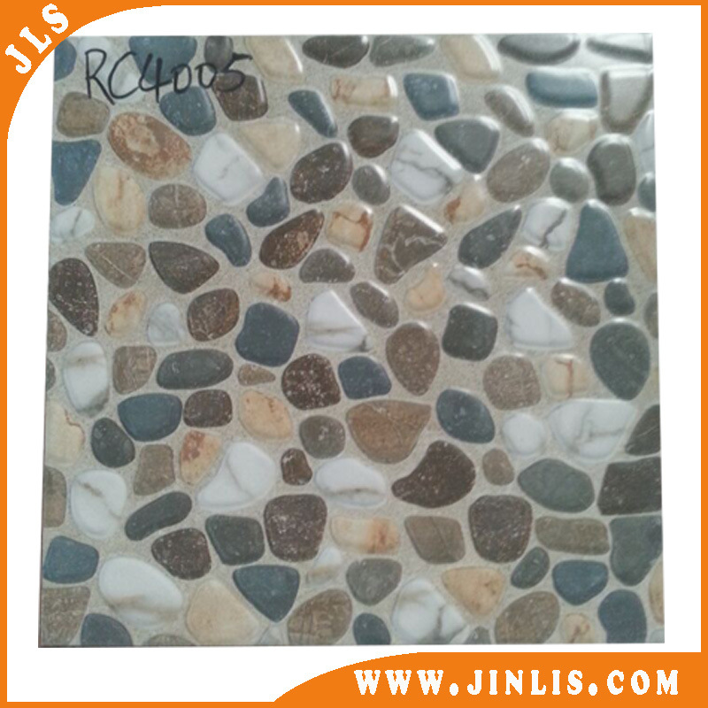 Building Material 4040 Cobblestone Non-Slip Rustic Ceramic Floor Tiles