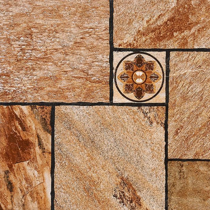 Glazed Porcelain Floor Tile, Rustic Floor Tile (6D609)