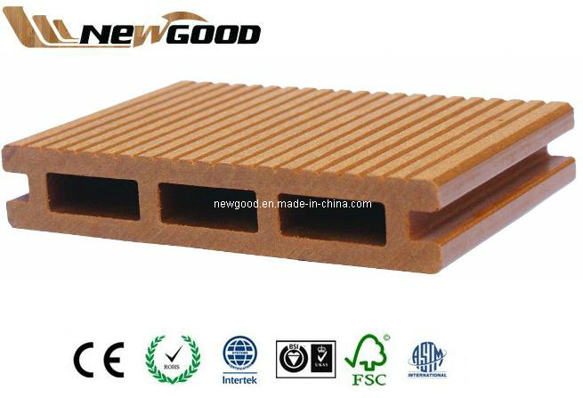 Outdoor Wood Plastic Decking/Flooring - Hollow Core/Solid Core