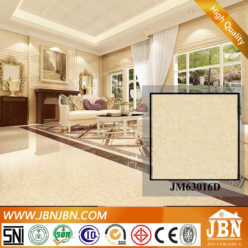 Hotel Lobby Marble Glazed Polished Tile with Beige Color (JM63016D)