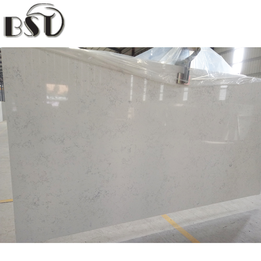 Wholesales Prices Carrara White Gracious Surface Artificial Stone Quartz