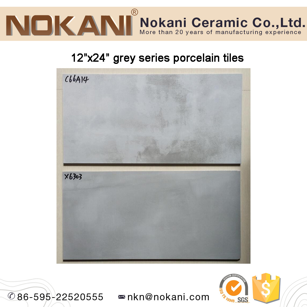 300X600mm Anti Slip Cement Look Floor Tile Porcelain Tile