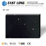 Black Polished Surface for Countertops with Artificial Quartz