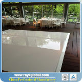 Hot! ! ! White Wooden Dance Floor for Sale and PVC Dance Floor