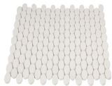 White Thassos Marble Mosaic Tile 1X2