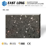 Black Polished Surface for Countertops with Artificial Quartz Stone