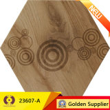 Polished Wood Look Porcelain Tile Wall Floor Tile (23607-A)