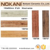 3D Inkjet Ceramic Wood Look Floor Tiles