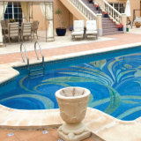 Blue Glass Mosaic for Swimming Pool Tile