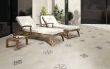 Non-Slip Hexagon 260*300mm Travertine Stone Porcelain Floor Tile