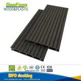 Double Face Grooved Hollow Waterproof UV Resistance WPC Decking