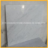 Polished Italian Carrara White Stone Marble Wall and Floor Tiles