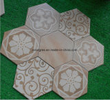 Healthy 200*230mm Candy Glazed Hexagon Tile (compared with normal glazed tile)