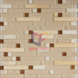 Crystal and Stone Mixed Strip Mosaic Tile (CFS511)