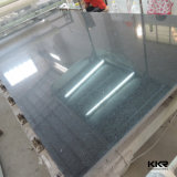 Black Sparkling Engineered Quartz Stone Slab for Kitchen Countertop