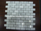 Hotsale Bianco Carrara Marble Mosaic Tiles for Wall Decoration